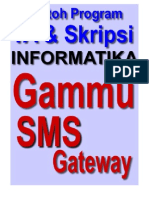 Download Gammu SMS Gateway Untuk Tugas Akhir Dan Skripsi by Bunafit Nugroho SKom SN34116842 doc pdf