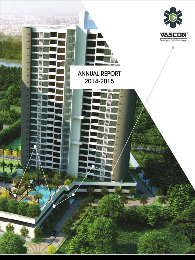 Vascon Engineers Annual Report 2014-15 | PDF | Board Of Directors ...