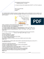 Atividade de Fixação de Química