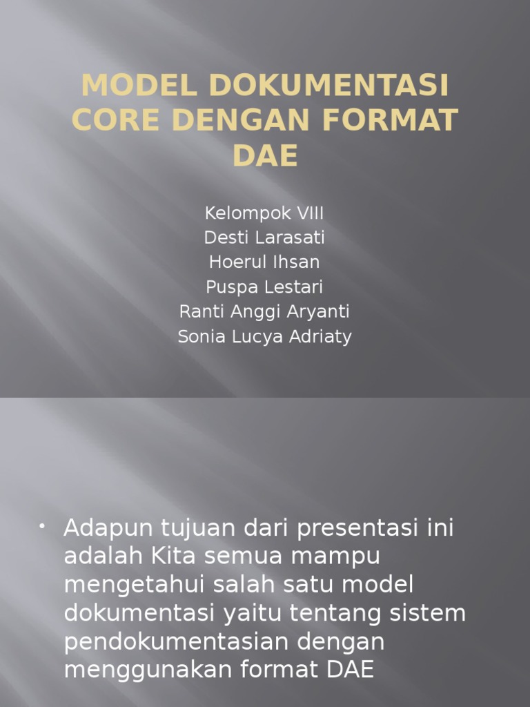 Model Dokumentasi DAE dalam Keperawatan | PDF