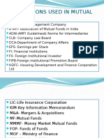 Abbreviations Used in Mutual Funds