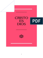 Cristo Es Dios