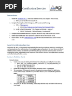 ST K Certification Exercise