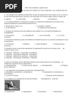 Taller de Ecosistemas