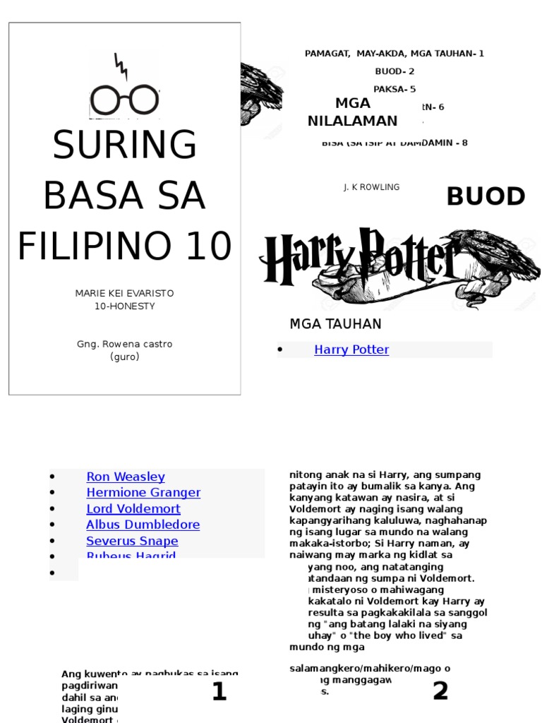 Suring Basa Sa Filipino 10