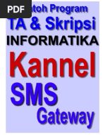 Download Kannel SMS Gateway Untuk Tugas Akhir Dan Skripsi by Bunafit Nugroho SKom SN34118138 doc pdf