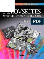 (Maxim Borowski) Perovskites Structure, Propertie PDF