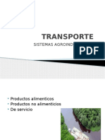 Transporte de productos alimenticios