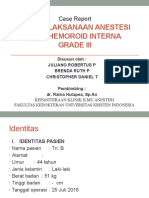 Case Report Anestesi Hemoroid