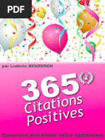 365 Citations Positives