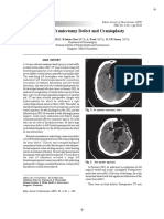 Large Craniectomy Defect and Cranioplasty: Images in Neurotrauma