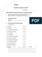 Pauta Clinica Psicologica Anamnesis 