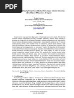 Download 3 Analisis Brand Equity Pocari by Nur Haminati SN341193086 doc pdf