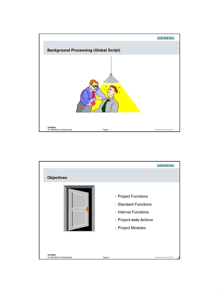 Background Processing (Global Script) | PDF | Information Technology ...