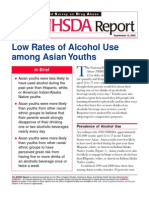 Low Rates of Alcohol Use Among Asian Youths: in Brief