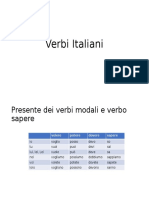 Verbi Italiani - Modali