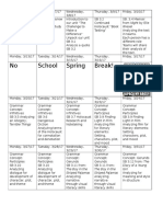 March 2017 Planning