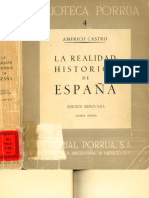 Realidad Historica de España a Castro1er Cap