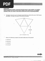 8th Grade Math STAAR Reference Sheet | PDF