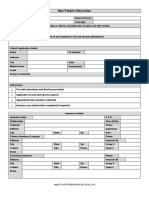 New Patient Sheet PDF