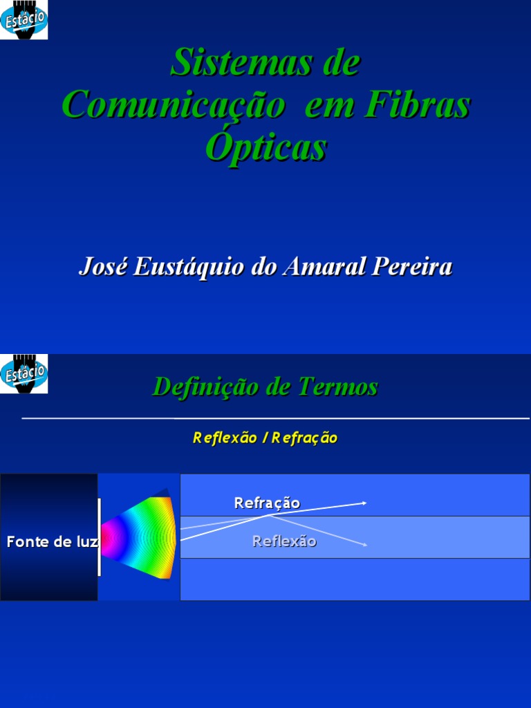 Fibra Óptica PDF | PDF | Fibra Ótica | Ondas