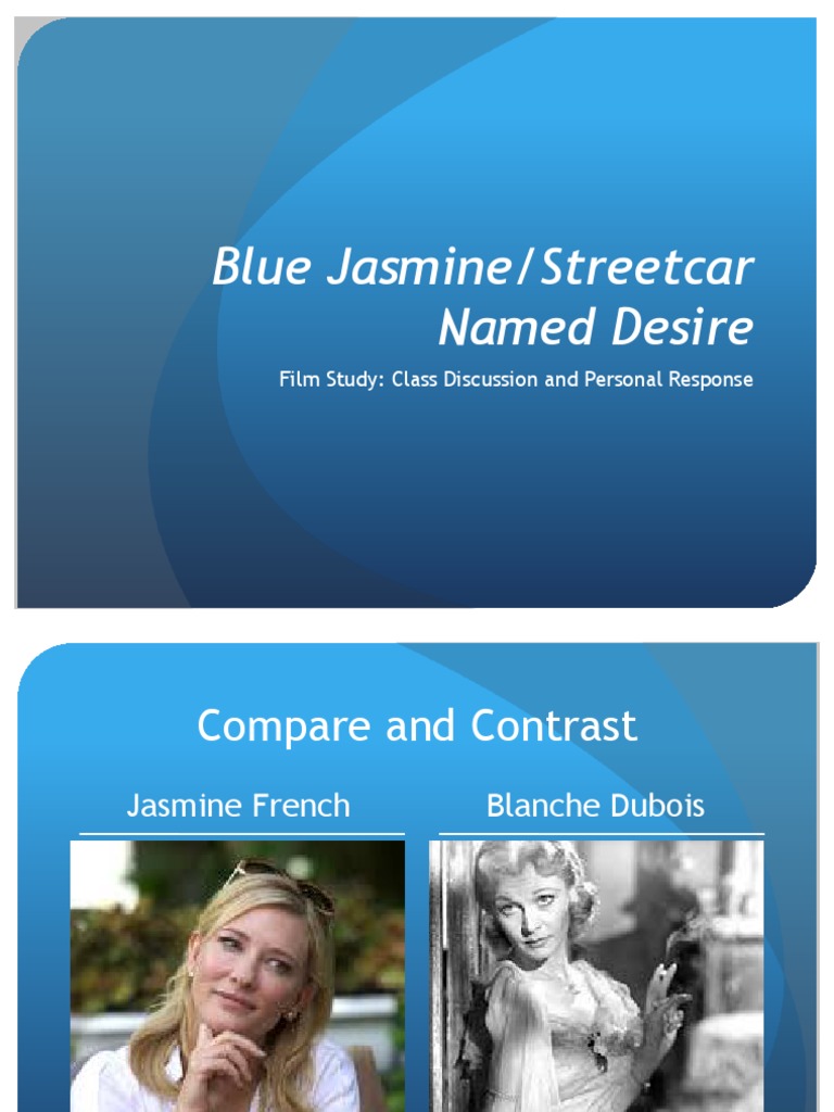 Blue Jasmine Film Study PDF