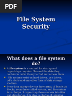 File System Security