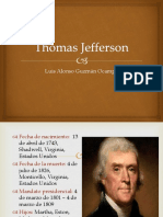 Unidad 3 Thomas Jefferson - Luis Alonso Guzmán Ocampo