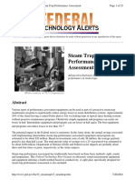 Steam Trap Performance Assessment