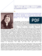 En Cuanto a La Biografía de Madame Blavatsky