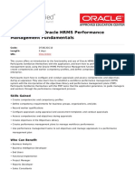 r12 X Oracle Hrms Performance Management Fundamentals