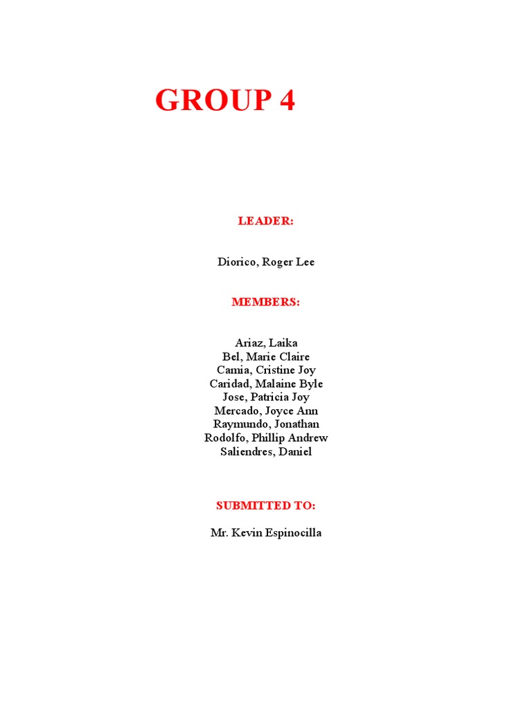 Group 4 | PDF | Ph | Hydroxide