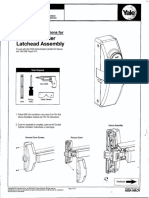 2 page installation instructions