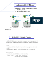 Protein Sorting in A Cell