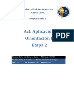 Actividad Aplicación Orientación II