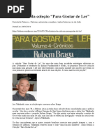 A Historia Da Colecao Para Gostar de Ler