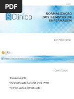 SClinico - normalização