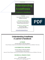 Understanding Anesthesia - McMaster