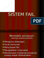 Tajuk 3 Sistem Fail