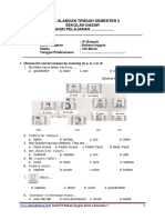 Soal Uts Bahasa Inggris Kelas 4 Semester 2