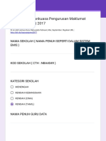 Laporan Jawatankuasa Pengurusan Maklumat Sekolah (JPMS) 2017