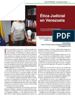 Etica Judicial en Venezuela