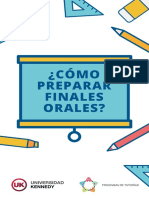 Como Preparar Finales Orales