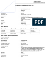 CONTOH Formulir Peserta Bidikmisi 2017