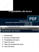 Propiedades del Acero