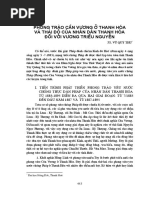 Phong Trào Cần Vương ở Thanh Hoá - Vũ Quý Thu