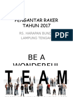 Pengantar Raker Tahun 2017