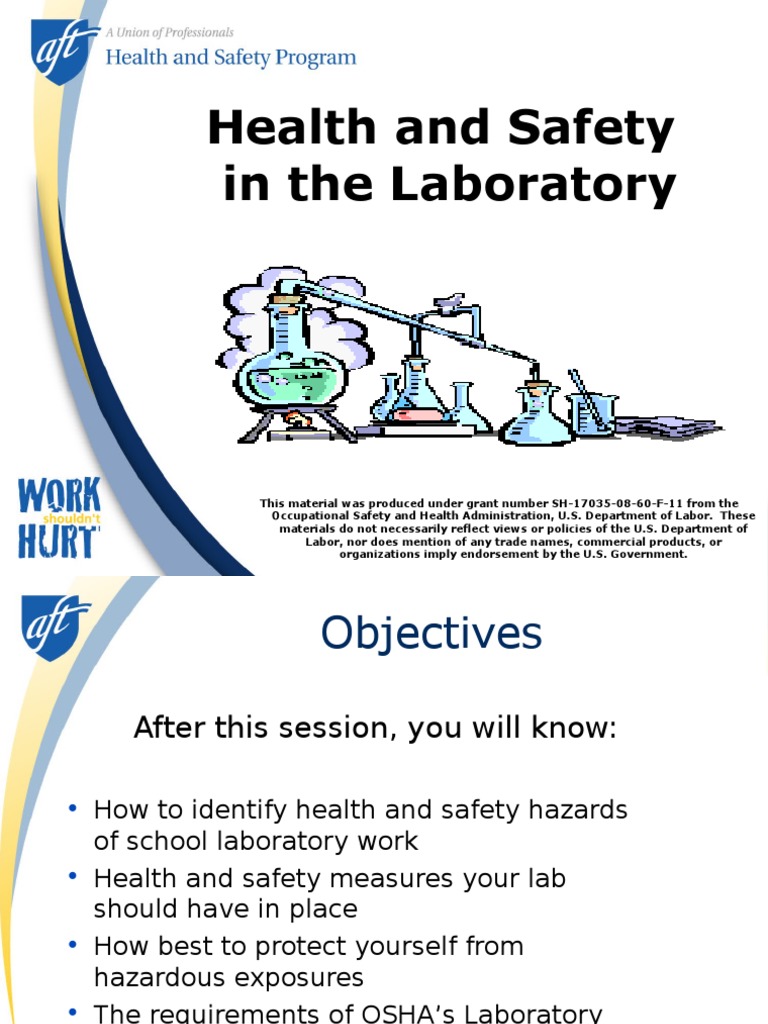 Laboratory Personal Protective Equipment Laboratories