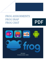 Aplikasi Mudah Alih Frog (Assignments - Snap & Chat) PDF