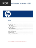 HP Printer - Boot Progress Indicator General-Specific